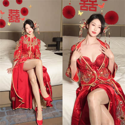 抖娘利世-红色嫁衣V3
