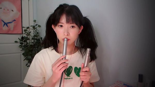 芝麻对辣ASMR 超敏感啃麦 舔舌口腔音