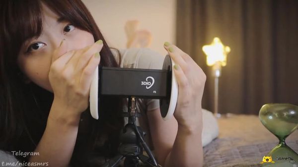 mimo parteon ASMR福利舔耳弹舌口腔音